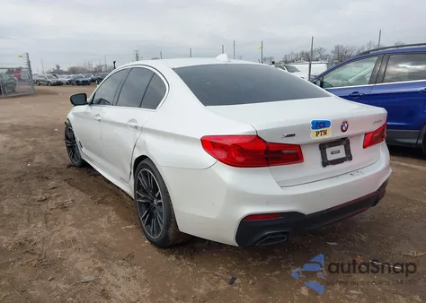 2019 BMW 540I xDrive from USA, damaged, VIN WBAJE7C5XKWD55456